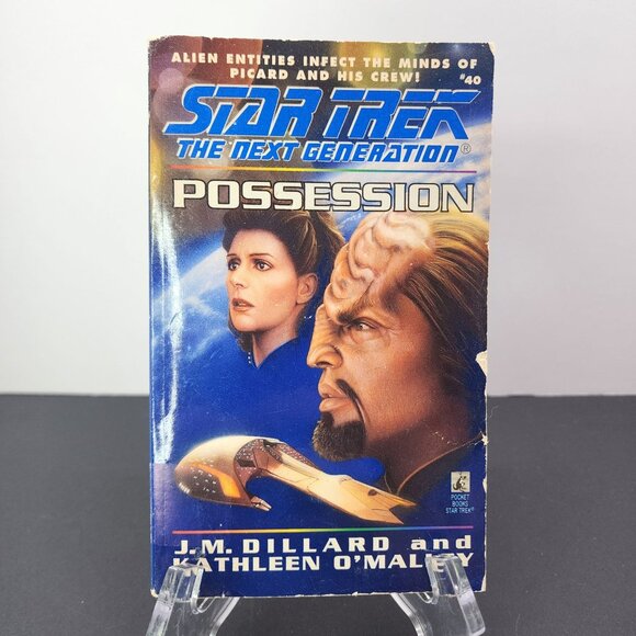 Star Trek The Next Generation Possession #40 by J.M Dillard & Kathleen O'Malley - Picture 1 of 4